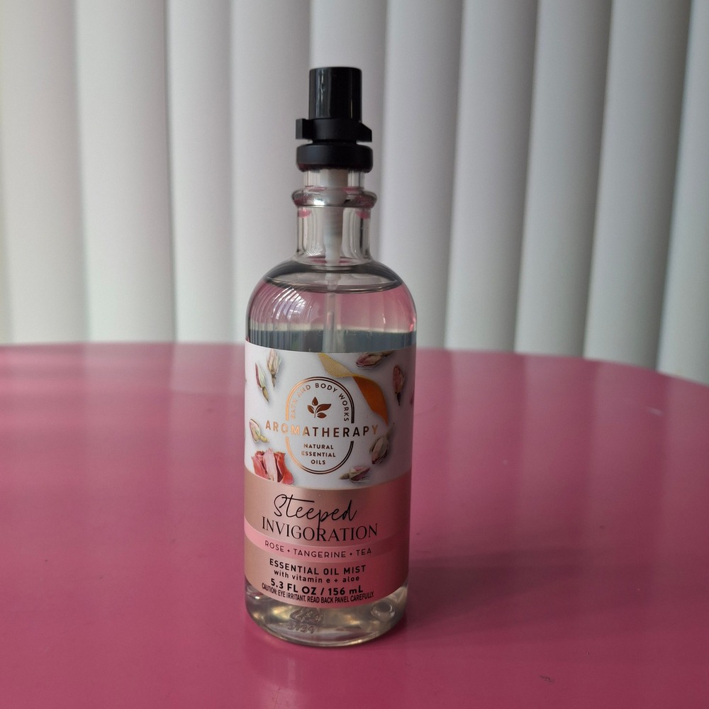 Bath & Body Works STEEPED INVIGORATION Essential Oil Mist 5.3 fl oz Tea